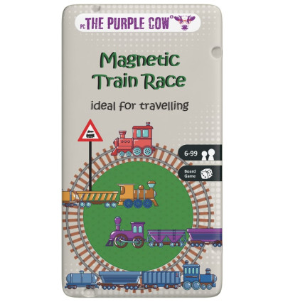 Wyścigi pociągów gra magnetyczna The Purple Cow