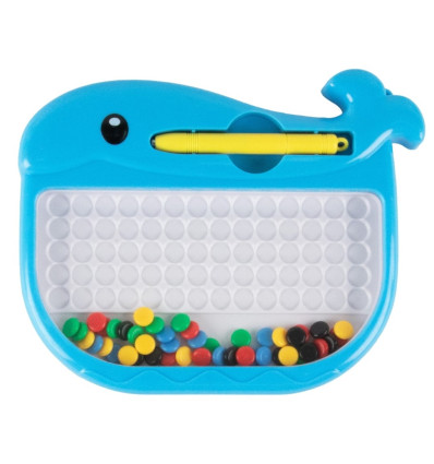 Tablica magnetyczna z kropkami Wieloryb Apli Kids