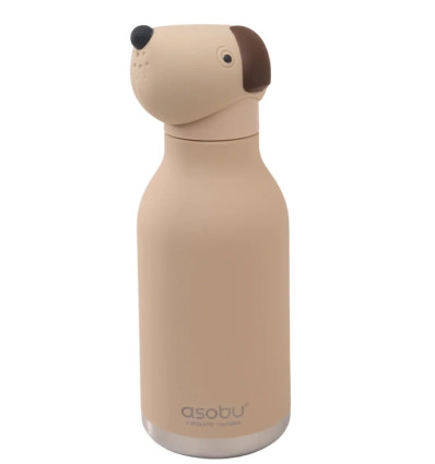 Butelka termiczna Beżowy Pies 460 ml Bestie Asobu
