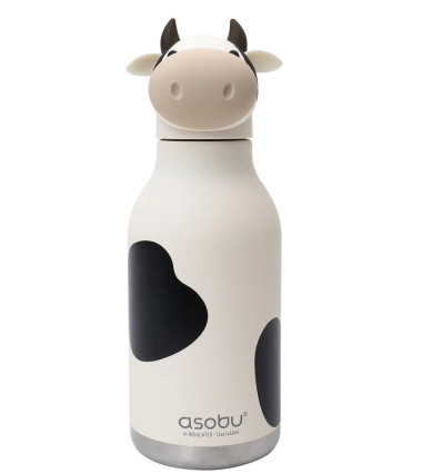 Butelka termiczna Krowa 460 ml Bestie Asobu