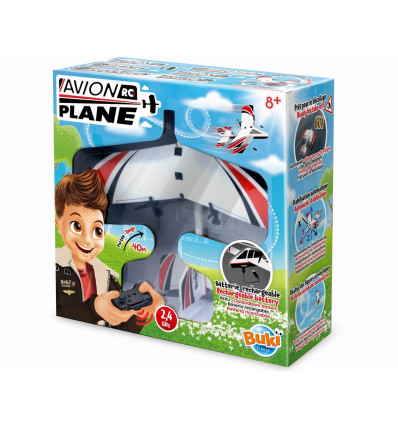 Samolot dwupłatowiec zdalnie sterowany Buki France