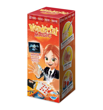 Zestaw do sztuczek magicznych Wonderful Buki 7+
