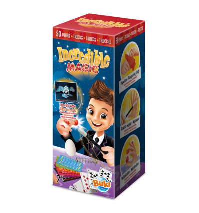 Zestaw do sztuczek magicznych Incredible Buki 7+