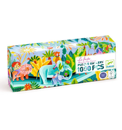 Fiesta puzzle tekturowe 1000 el. Djeco 8+