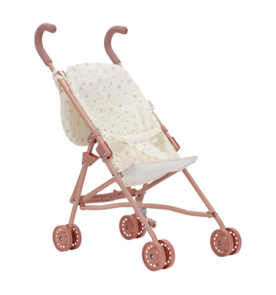 Składany wózek dla lalek z torbą Little Dutch 3+