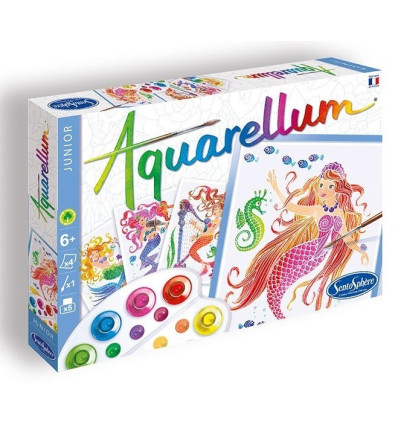 Syreny Aquarellum Junior 4 obrazki Sentosphere 6+