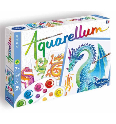 Smoki Aquarellum Junior 4 obrazki Sentosphere 6+