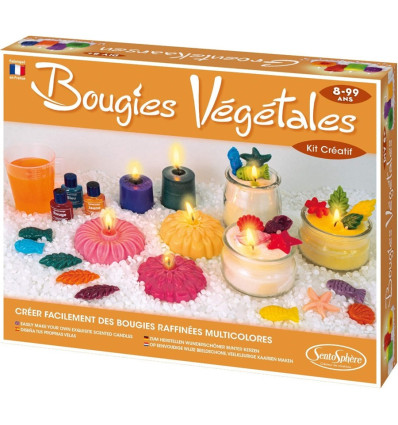 Świece roślinne zestaw kreatywny Sentosphere 8+