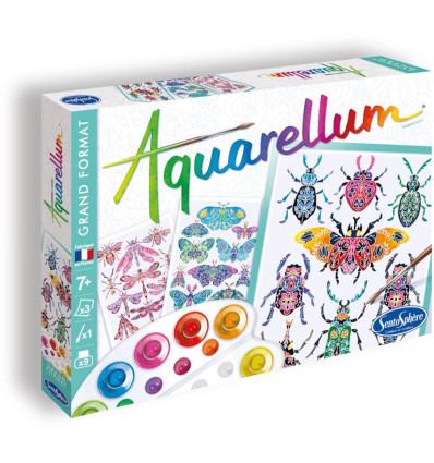 Insektarium Aquarellum 3 duże obrazki Sentosphere