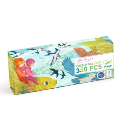 Po Deszczu Puzzle Gallery 350 el. Djeco 7+