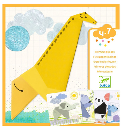 Moje Pierwsze Origami 1 2 3  Djeco 4+