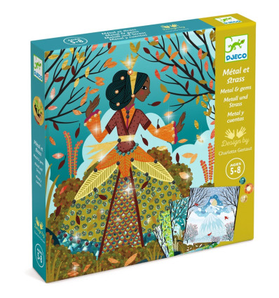 Pory Roku zestaw kreatywny z folią Djeco 5+