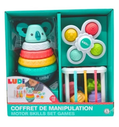 Manipulacyjny zestaw prezentowy Ludi 10 m-cy