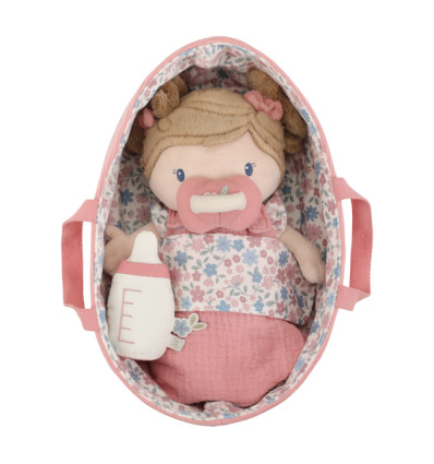 Baby Rosa lalka bobas z akcesoriami Little Dutch