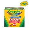 Crayola kredki świecowe 64 sztuki 3+