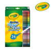 Crayola flamastry dla dzieci Super Tips 24 szt 3+
