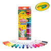 Crayola Flamastry ze stempelkami Emoji 3+