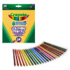Crayola kredki ołówkowe klasyczny zestaw 24 szt 3+