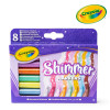 Crayola błyszczące mazaki dla dzieci 8 szt. 3+