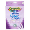 Crayola flamastry pastelowe Super Tips 12 szt 3+