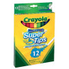 Crayola flamastry dla dzieci Super Tips 12 szt 3+