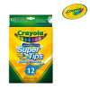 Crayola flamastry dla dzieci Super Tips 12 szt 3+