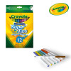 Crayola flamastry dla dzieci Super Tips 12 szt 3+