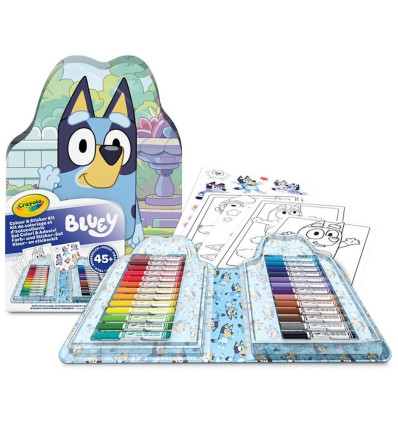 Crayola zestaw artystyczny Bluey 47 el. 4+