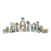 Drewniane klocki 50 el Forest Friends Little Dutch