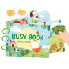 Busy Book Farma Książeczka edukacyjna 158 el Janod