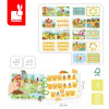 Busy Book Farma Książeczka edukacyjna 158 el Janod