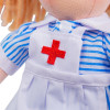 Lalka szmacianka siostra Nancy Bigjigs 12 m-cy+
