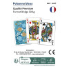 Klasyczna talia 54 karty rybki blue Sentosphere 8+