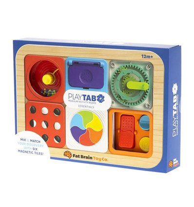 PlayTab tablica sensoryczna 6 elementów FBT 12 m
