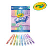 Crayola Flamastry Pastelowe Clicks 10 szt 8+