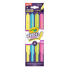 Crayola Zakreślacze Automatyczne Clicks 4 szt 8+