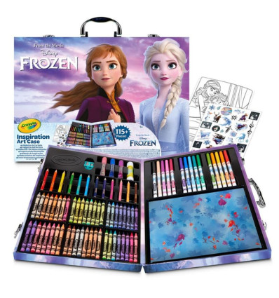 Crayola Zestaw Artystyczny Kraina Lodu 115 el 5+