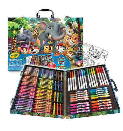 Crayola Zestaw Artystyczny Psi Patrol 128 el 5+