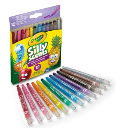 Crayola Kredki wykręcane Silly Scents 12 szt 3+