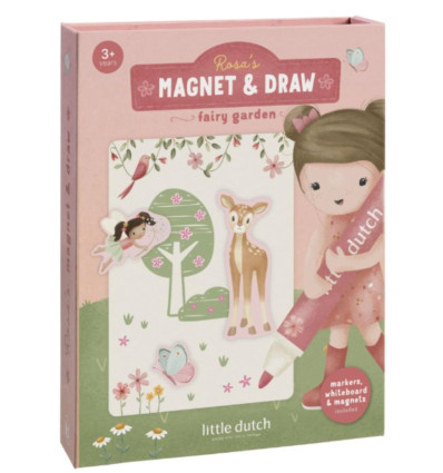 Magnetyczna Książeczka Kreatywna Rosa & Friends