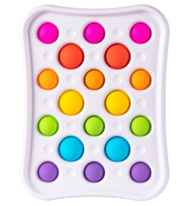 Bąbelki Dimpl Pops tablica sensoryczna FBT 10 m-c