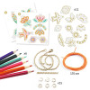 Kwiat Lotosu magiczny plastik DIY Djeco 8+