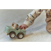 Jeep drewniany pojazd Safari Little Dutch 18 m-cy+