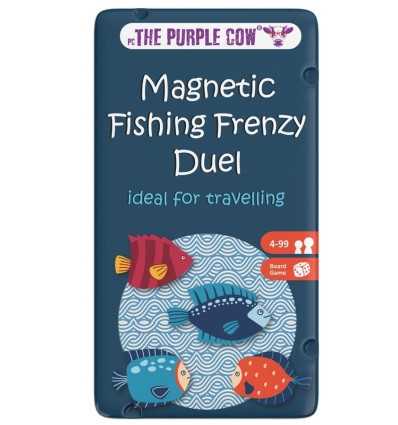 Łowienie Rybek podróżna gra magnetyczna Purple Cow