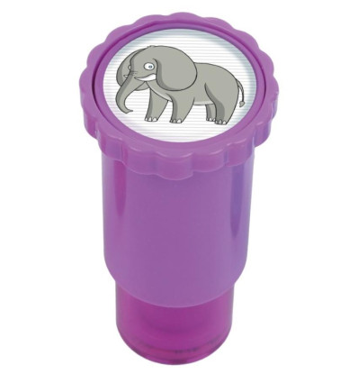 Dżungla stempel z naklejkami Apli Kids 4+