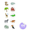 Dżungla stempel z naklejkami Apli Kids 4+
