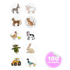 Farma stempel z naklejkami Apli Kids 4+