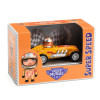 Autko Yellow Super Speed Crazy Motors Djeco 3+
