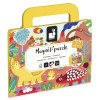 Dinozaury Magnetyczne puzzle Magnetipuzzles Janod