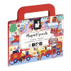 Straż Pożarna  Magnetyczne Magnetipuzzles Janod 4+